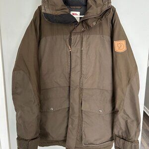 Fjallraven Barents Insulated Winter Parka Jacket - Men's Size Medium